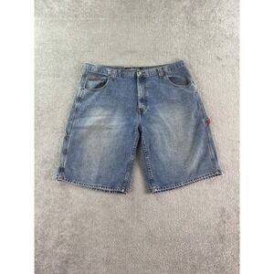 US Polo Assn Shorts Men 42 Blue Denim Streetwear y2k Carpenter Skater Jorts